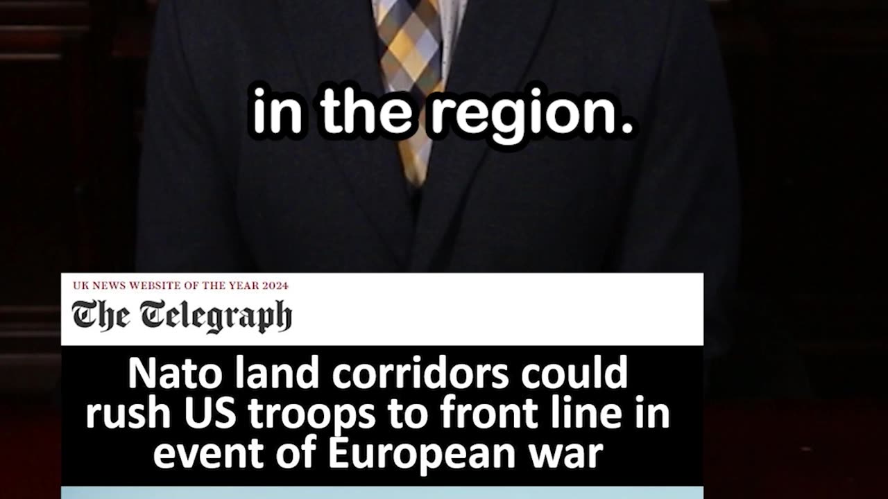 NATO Plan Revealed to Get US Troops to Front Line to Fight Russia