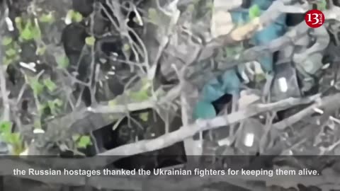 Killing invaders in the trench, Ukrainian fighters captured the surviving Russians