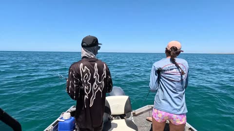 Fishing With The EMPEROR QUEEN in Our Pilbara Backyard