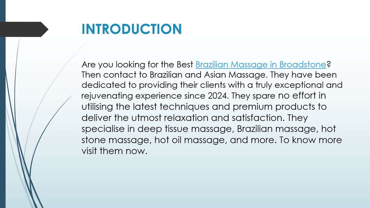 Best Brazilian Massage in Broadstone