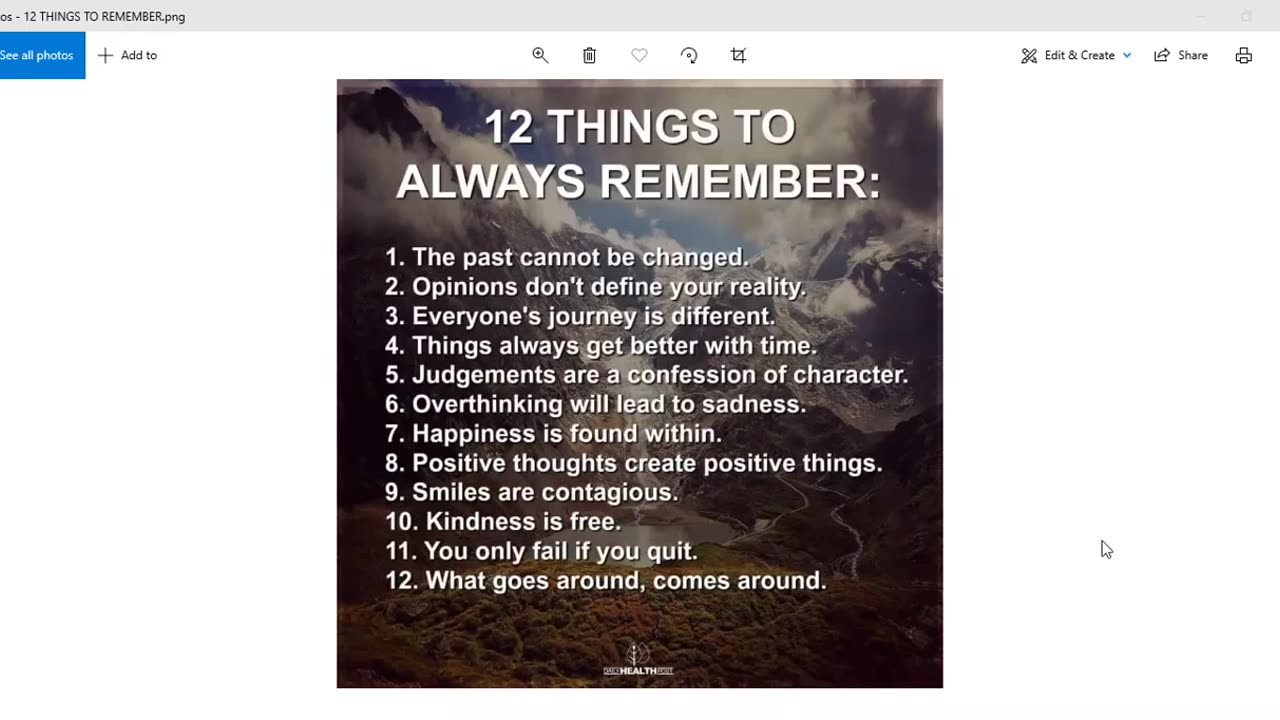 12 Things To Always Remember