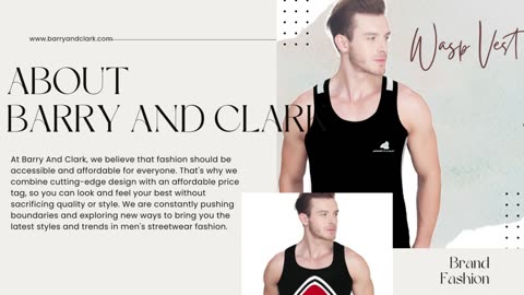 Barry and Clark Men's Vest | Men's Fashion | Barry and Clark