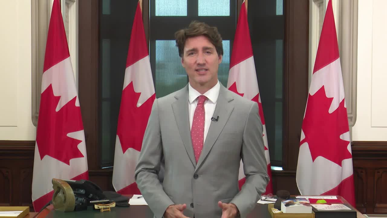 Prime Minister Trudeau delivers a message on Eid al-Adha
