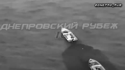 Boat on the river - Ukraine
