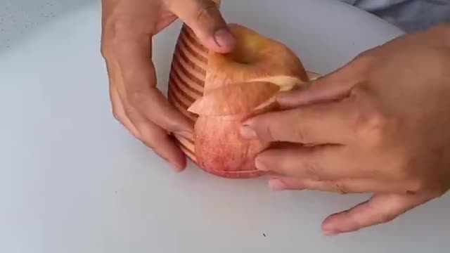 How to Carve Fruit Very Fast and Beauty part