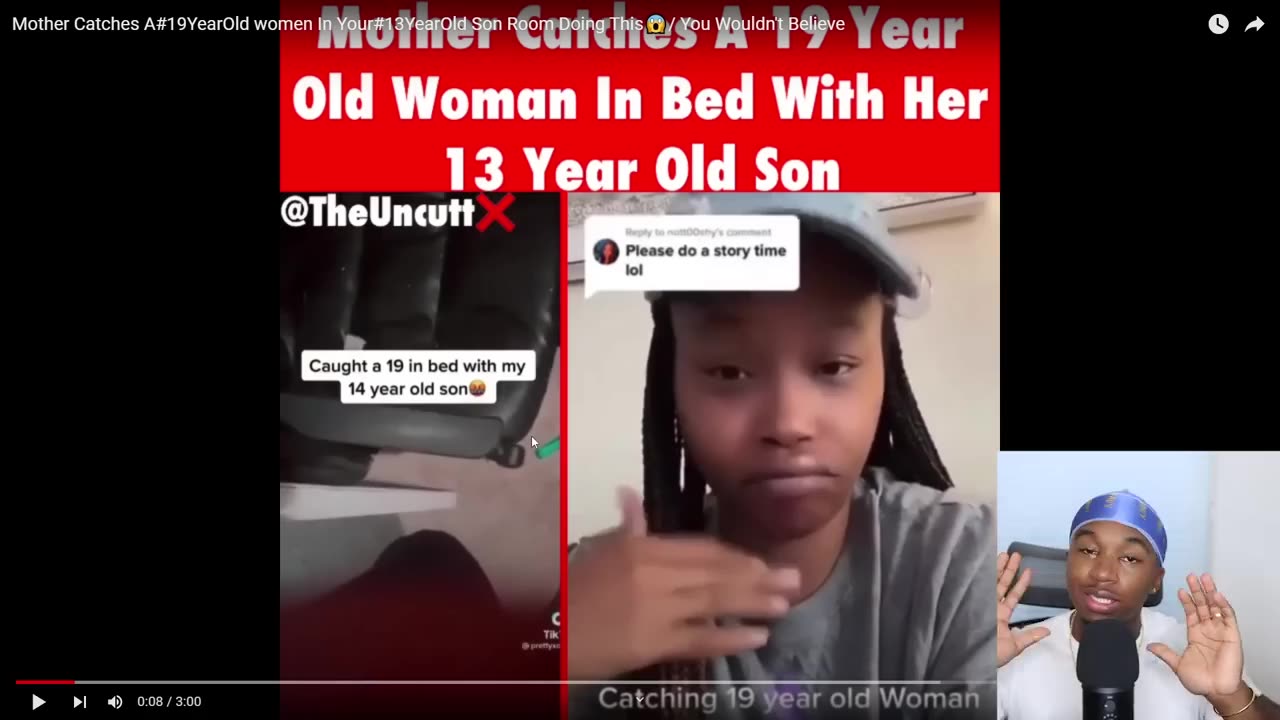 She Caught a 19 Year Old in Bed With Her 13 Year Old