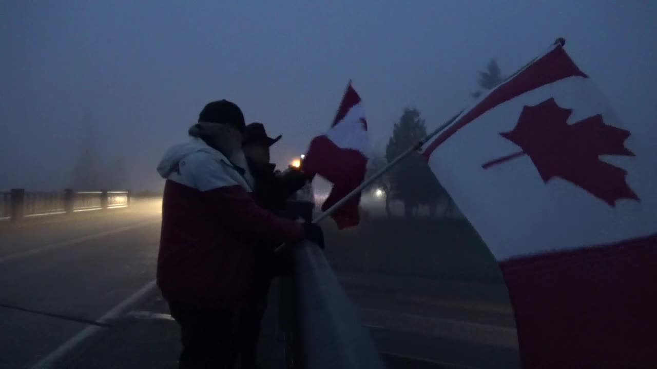 Canadian Protesters 232 and the #1 Sunday morning