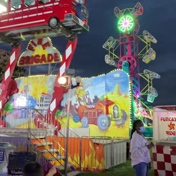 Fair-Rides After Dark