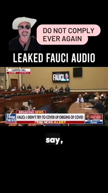 Leaked Fauci Audio