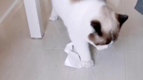 The tape stopped him from walking