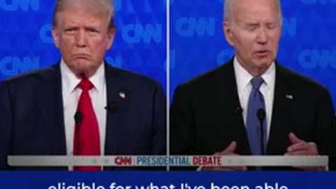 Biden stumbles during faltering start to presidential debate _ AJ _shorts(360P)