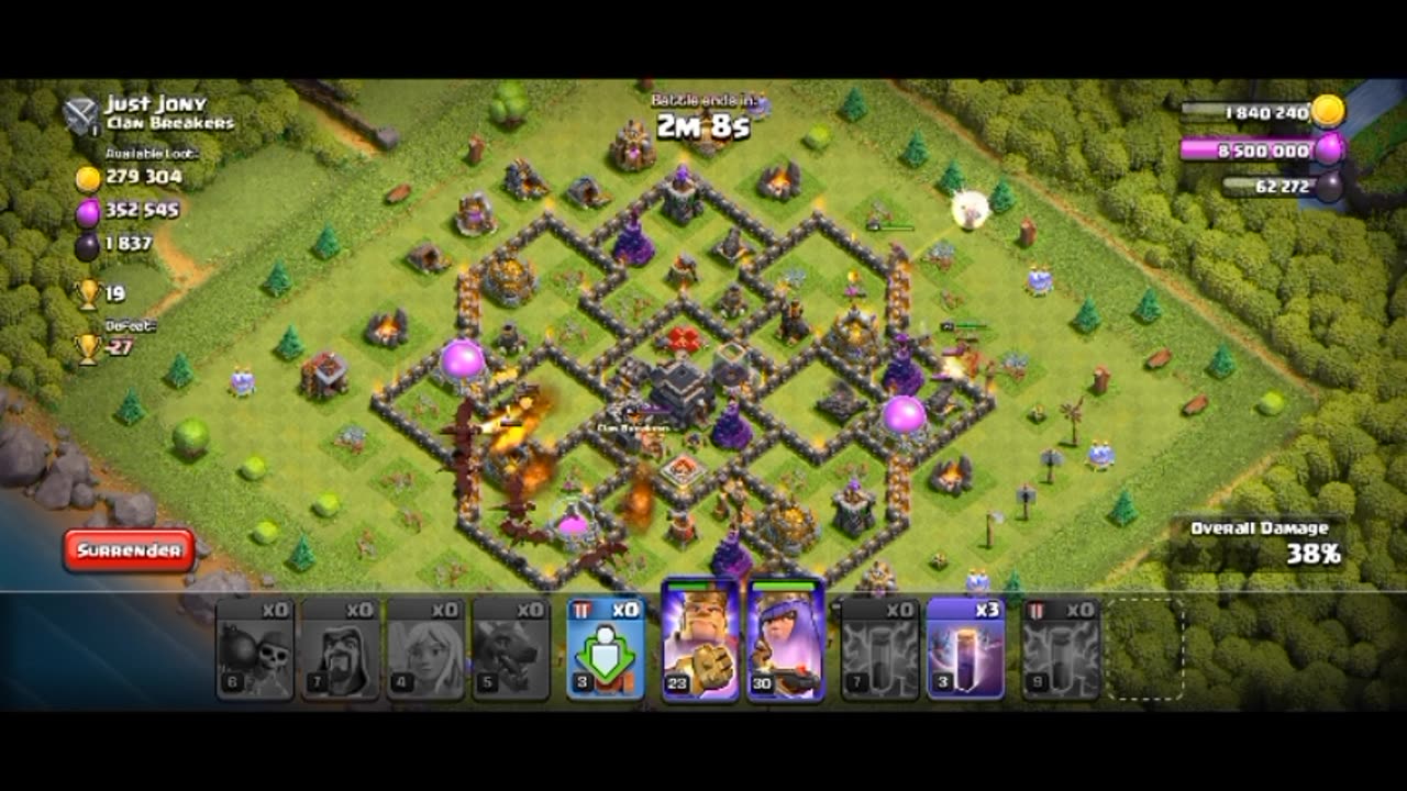 Clash of clans : Random War