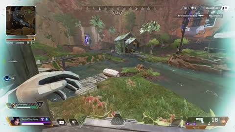 ONLY USING A P2020 THE ENTIRE GAME.. INSANE!! (Apex Legends}