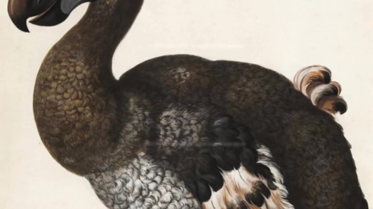 Dodo bird caught on camera