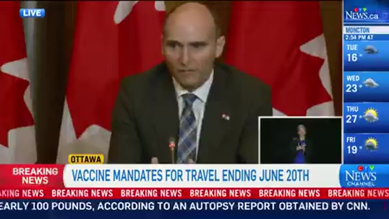 Canada states that "fully vaccinated" now means 3 injections,