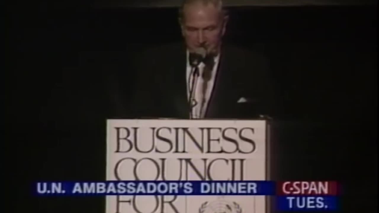 David Rockefeller (1994 Speech)