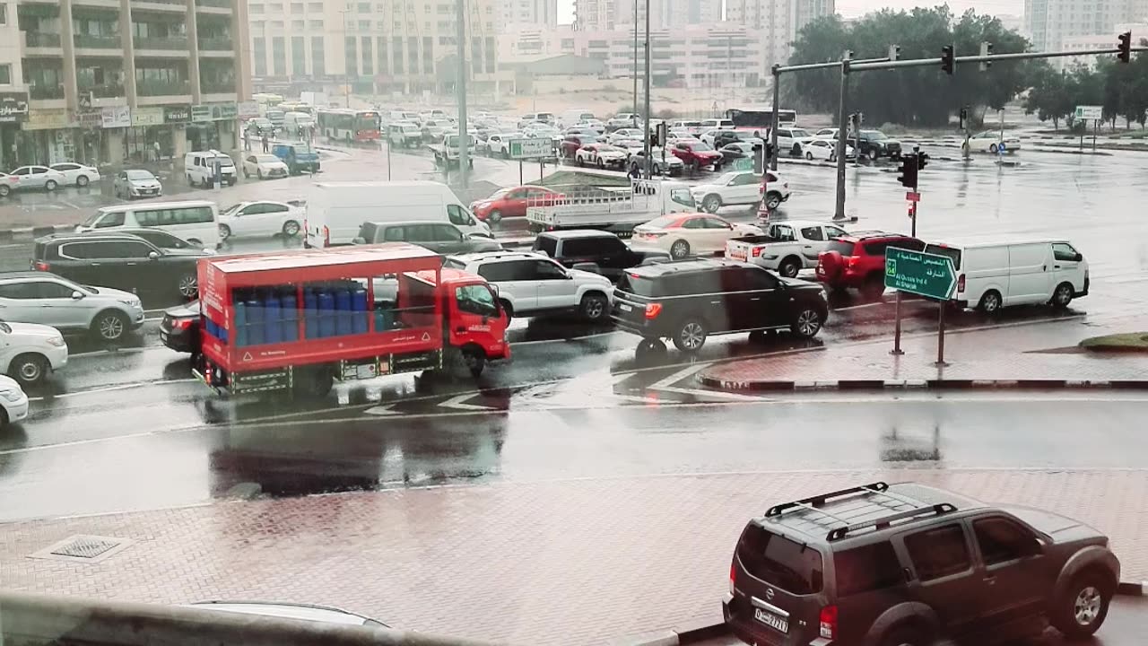 The Rain in United Arab Emirates 😍