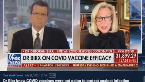 July: Dr Birx let it slip that she Knew "the Vaccines wouldn't protect from infection."