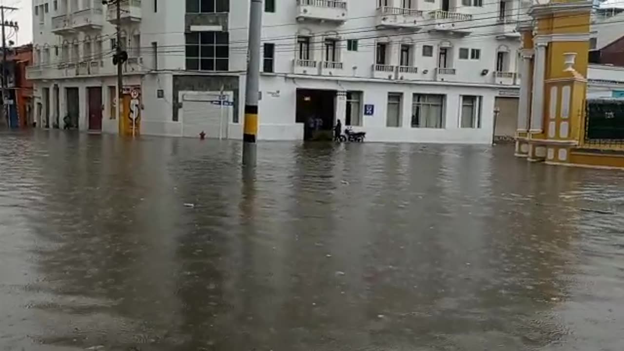 Galería: Domingo de lluvias en Cartagena: así lucen algunos sectores