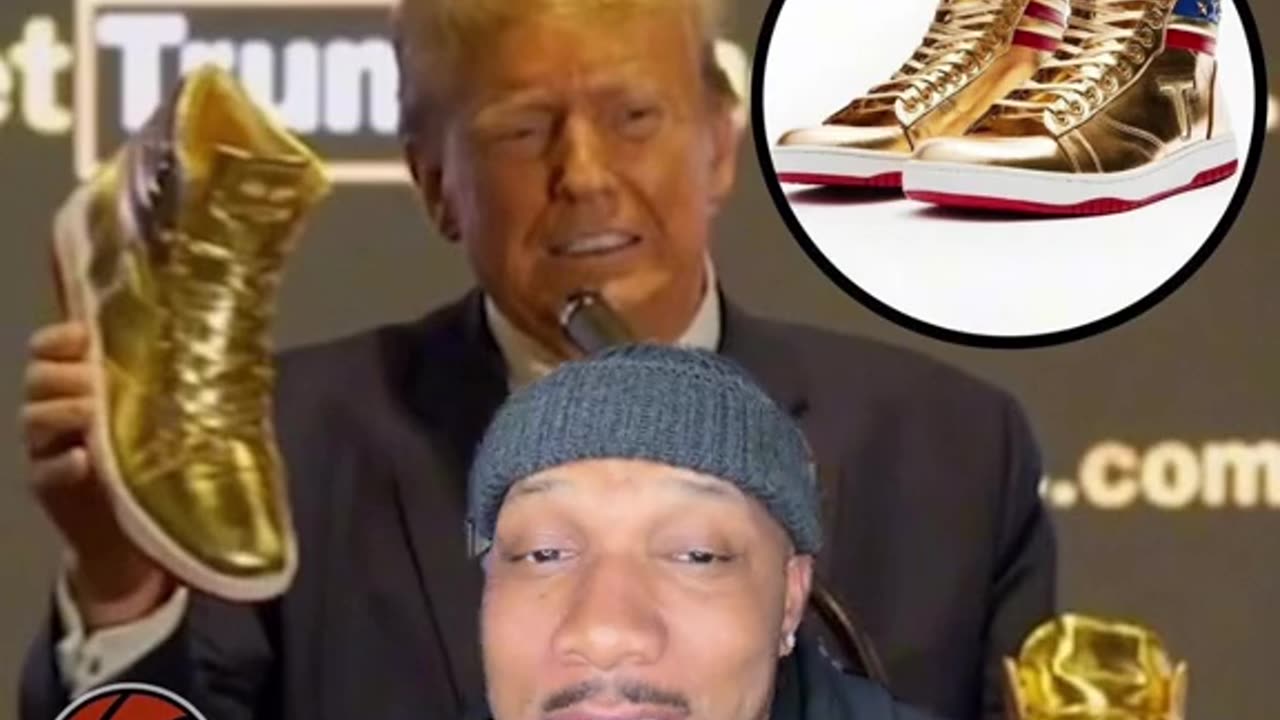 ANNOUNCED WHEN? FEB 17TH =Q TRUMP WAS AT SNEAKER CON IN PHILADELPHIA ~LAUNCHING TRUMP SNEAKERS~THE NEVER SURRENDER HIGH TOPS