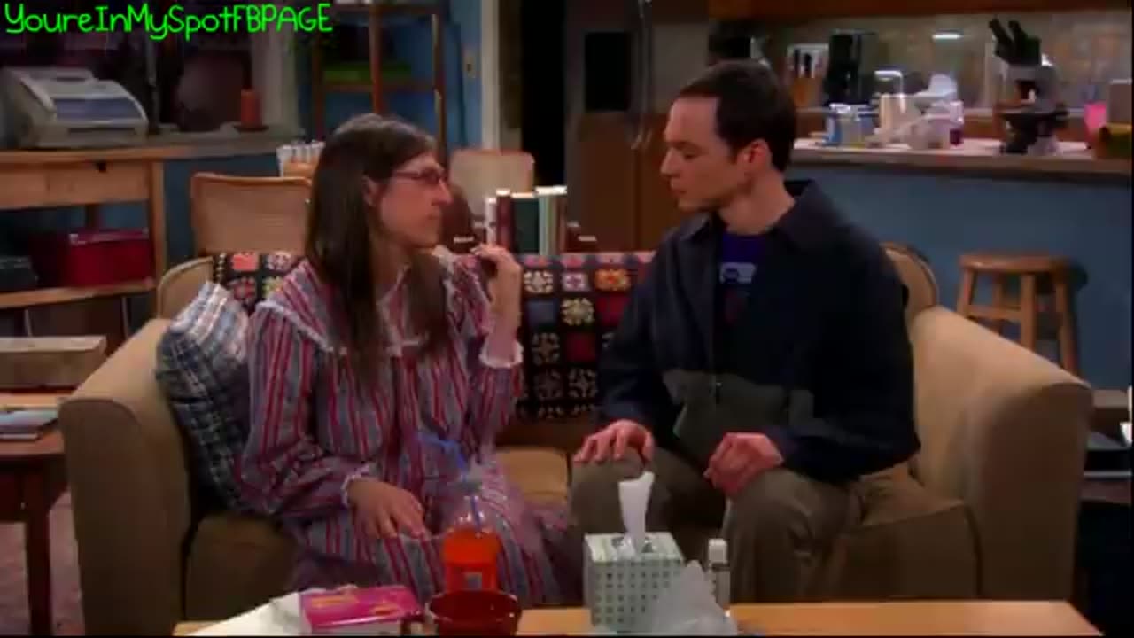 Sheldon Spanks Amy - The Big Bang Theory