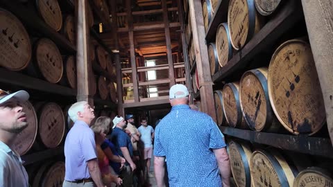 I Toured One of the Oldest Distilleries in Kentucky.!