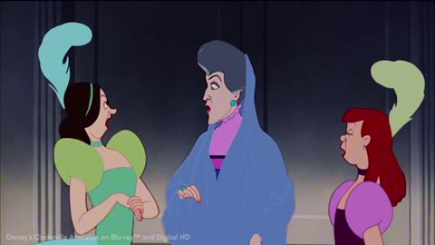 Cinderella scene (voice over)