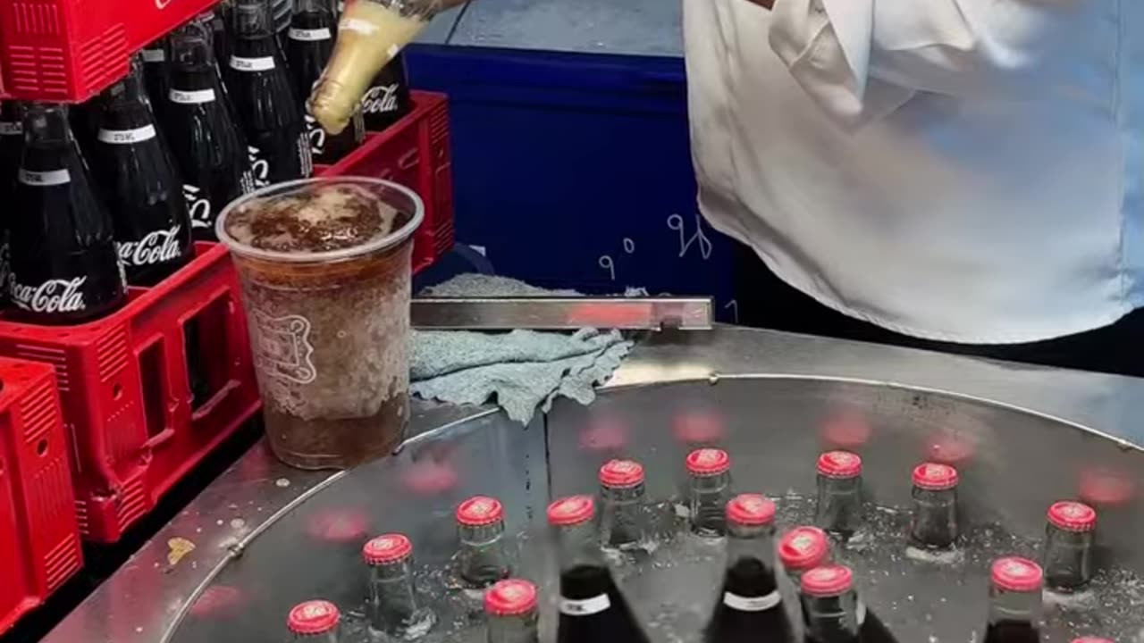 Super Ice Cold Coca Cola Amazing Thai Street Food #shorts #streetfood #breakfast #breakfastideas