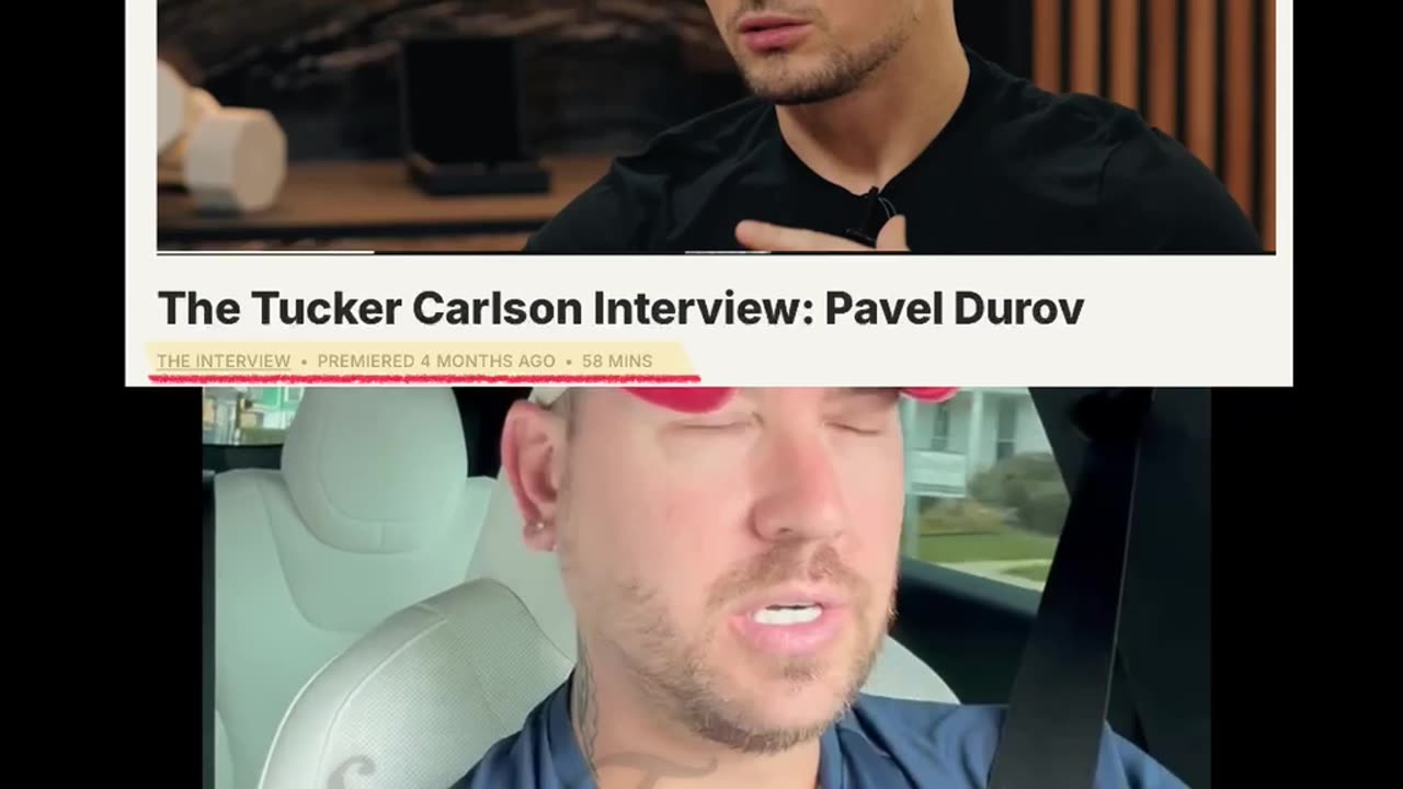 Phil Godlewski gets the timeline wrong about Tucker Carlson and Pavel Durov! 😵‍💫