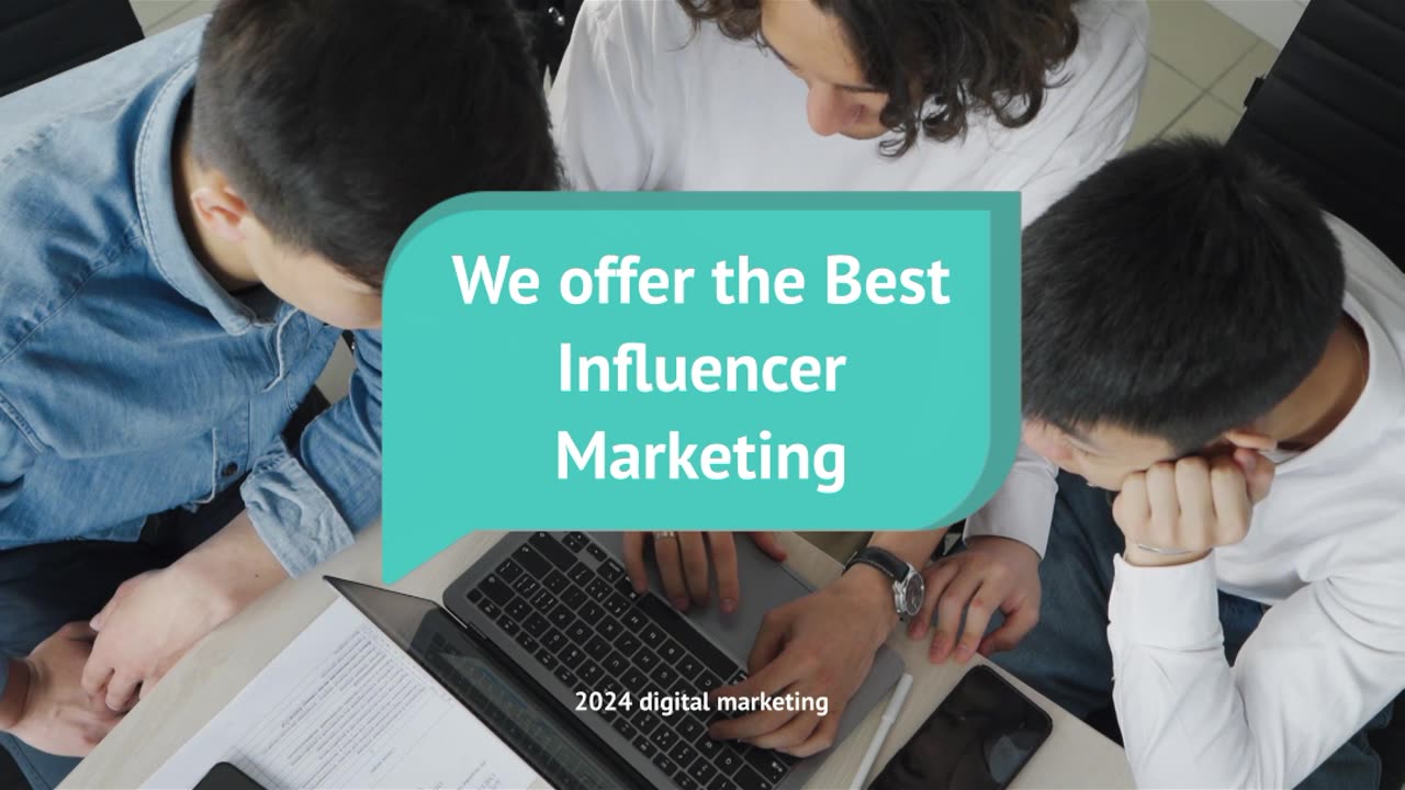 We offer the Best Influencer Marketing with the most effective freelances of the world.