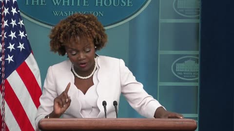 Jean-Pierre Has VERY Tough Time Explaining How They Choose Which Reporters Ask Biden Questions