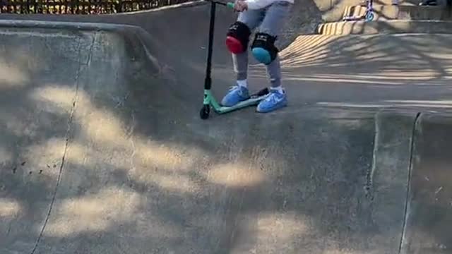 Trying to jump over thisbox