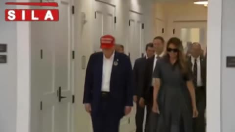 Trump votes with Melania in Palm Beach as he tears into ballot box chaos and says it's his best campaign ever