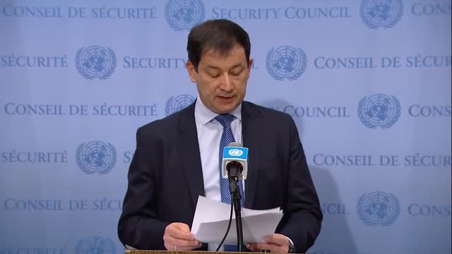 Russia on Ukraine and USA - Security Council Media Stakeout (1 April 2022)