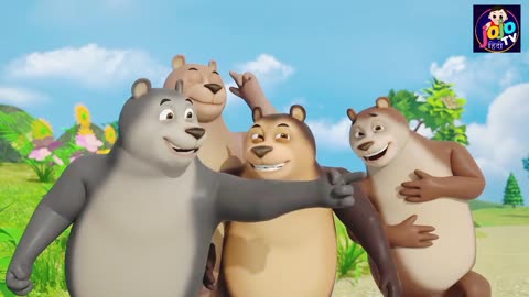 Ek Mota Bhalu | एक मोटा भालू | Hindi Rhymes for Kids