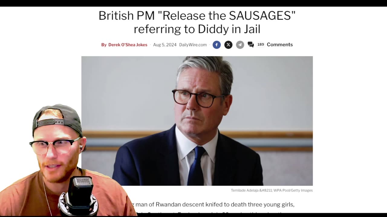 😂 Keir Starmer’s "Release the Sausages" Blunder! 😂