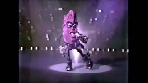 1989 Michael Jackson California Raisins TV Version Commercial