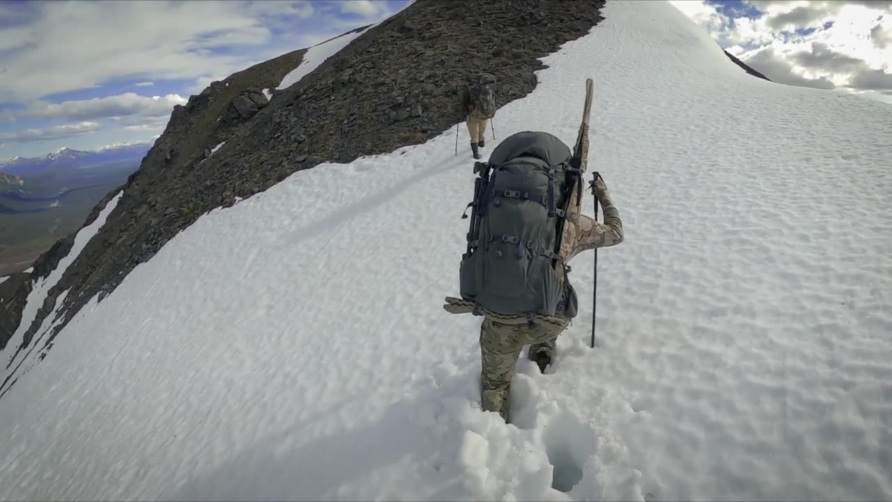Hunting in the mountains