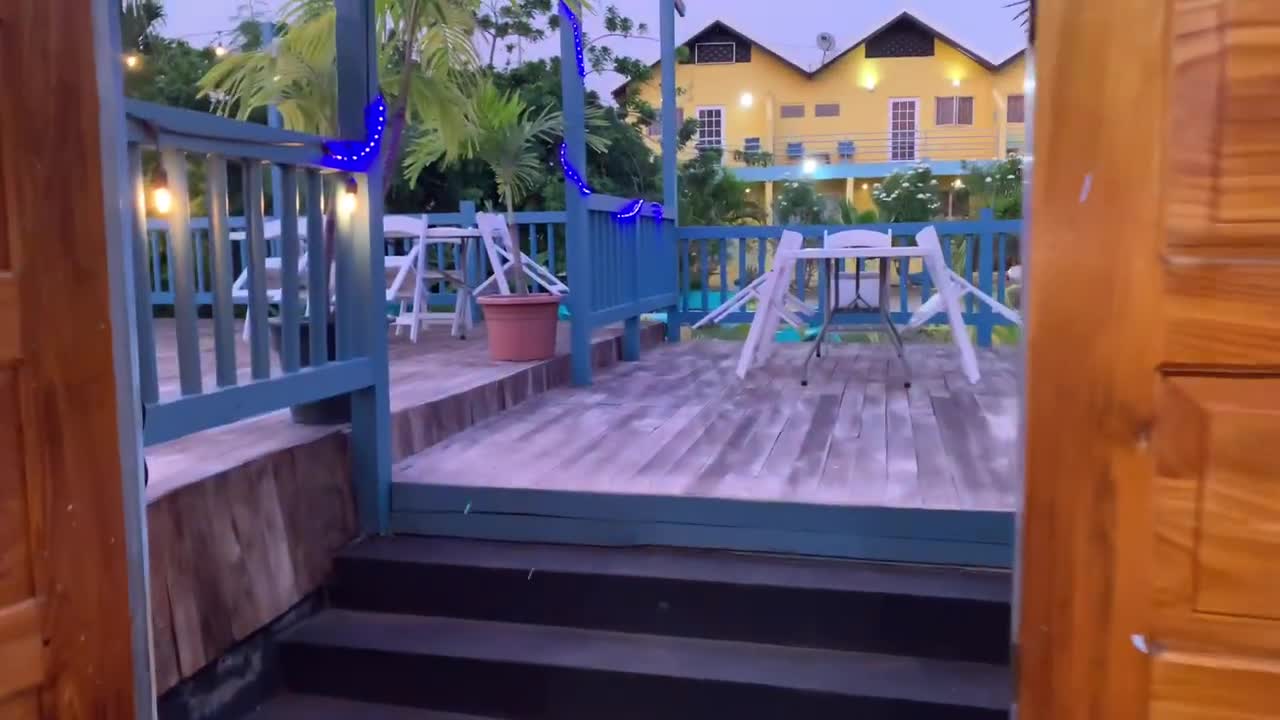 Flyer’s Deck Restaurant in Crown Point, Tobago .