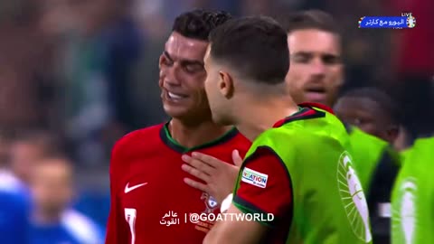 Ronaldo’s crying 😭