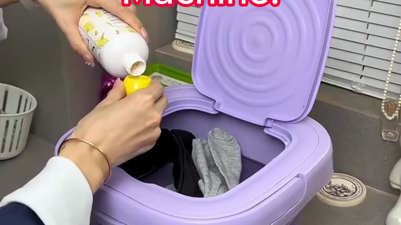 Trending-Mini washing machine