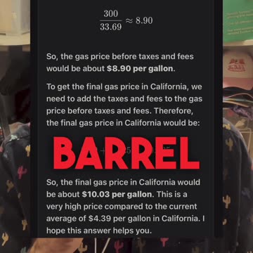 Gas Going Up $8-$10 A Gallon?