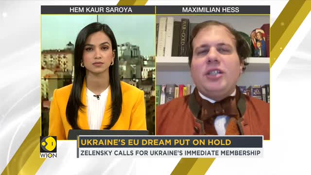 EU dismisses Ukraine's membership plea | Maximilian Hess Exclusive|