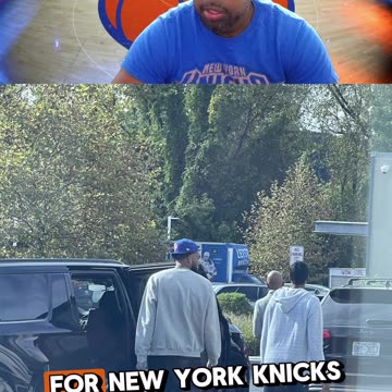 🏀 Karl-Anthony Towns Arrives at Knicks Facility! 🌟