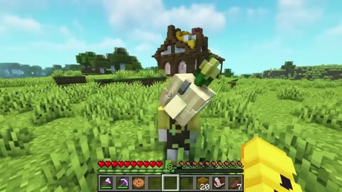 My Little Sister is SICK in Minecraft!