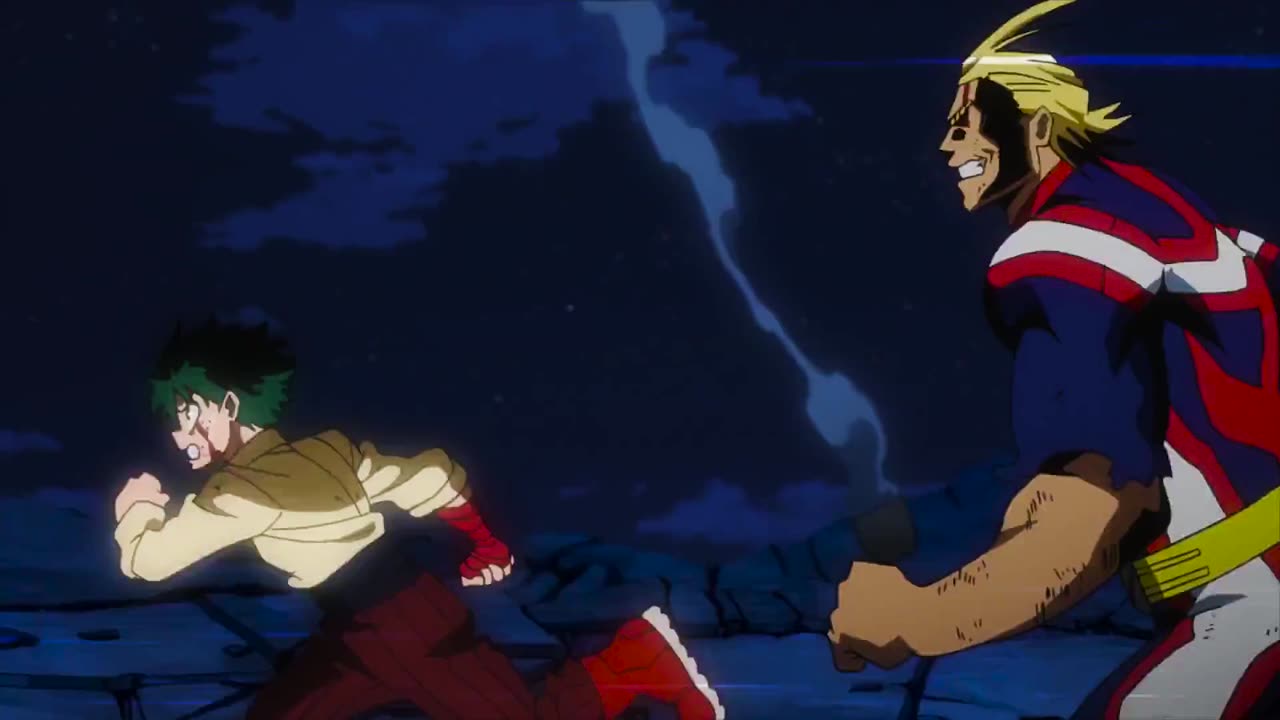 All Might and Midoriya vs Wolfram | My Hero Academia: Two Heroes