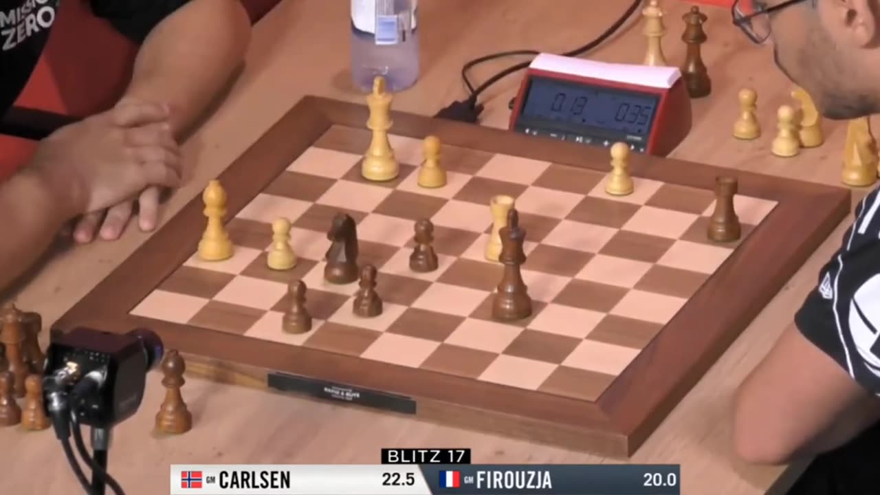 Firouzja vs Carlsen - clash of monsters