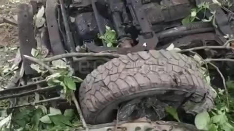 “The car was a bit torn to pieces”