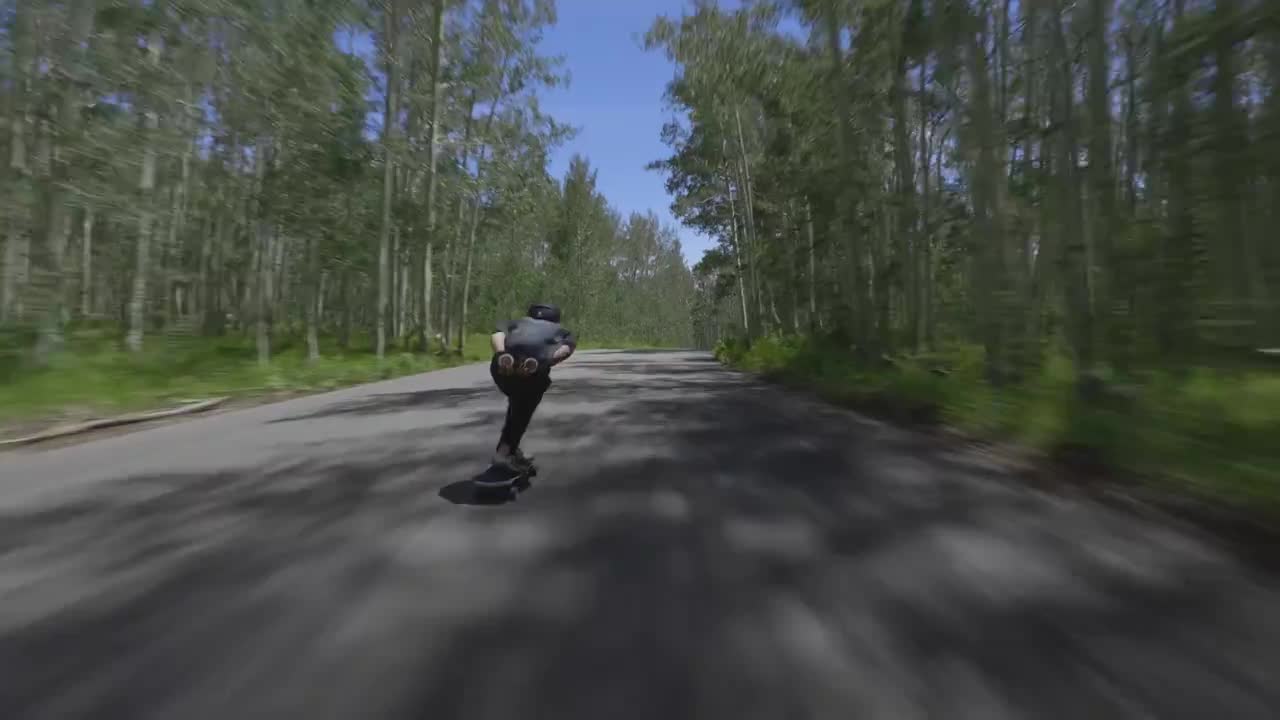 Longboarding - Passing Cars Down Epic Mountain Road!-5