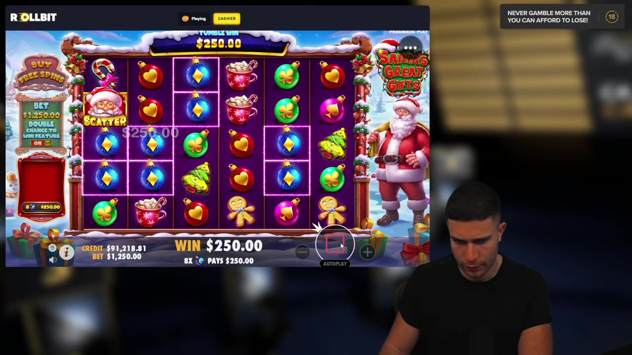 SPENDING $100,000 ON BRAND NEW CHRISTMAS SLOT